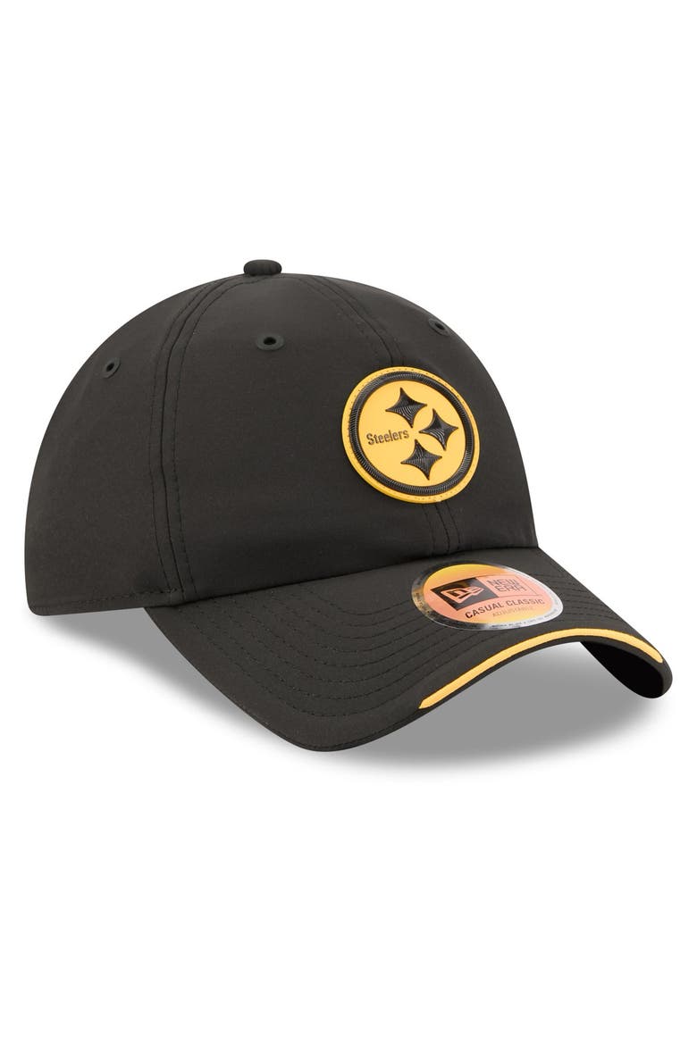 Men's New Era Black Pittsburgh Steelers 2026 Sideline Casual Classic Adjustable Hat, Alternate, color, Black