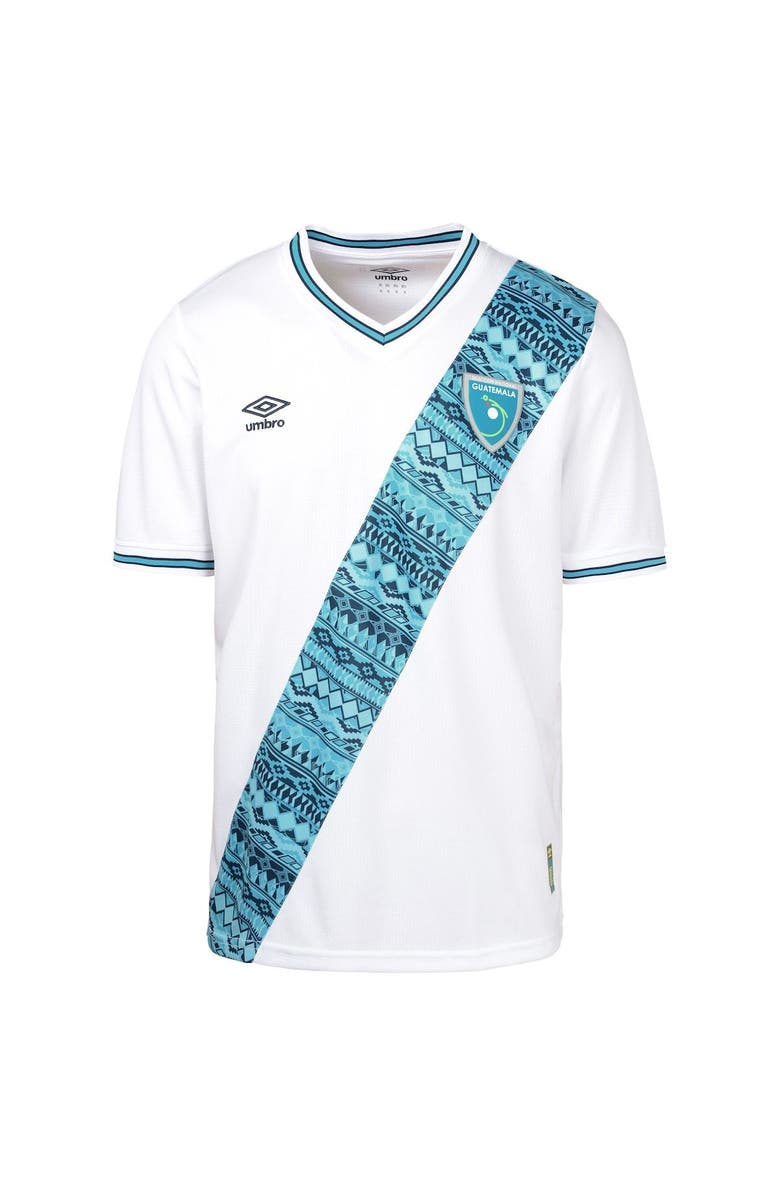 Umbro Men's Umbro White Guatemala National Team 2023 Home Replica Jersey, Alternate, color,