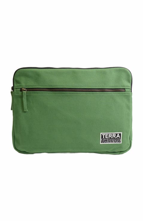 15.6-Inch Organic Cotton Laptop Sleeve