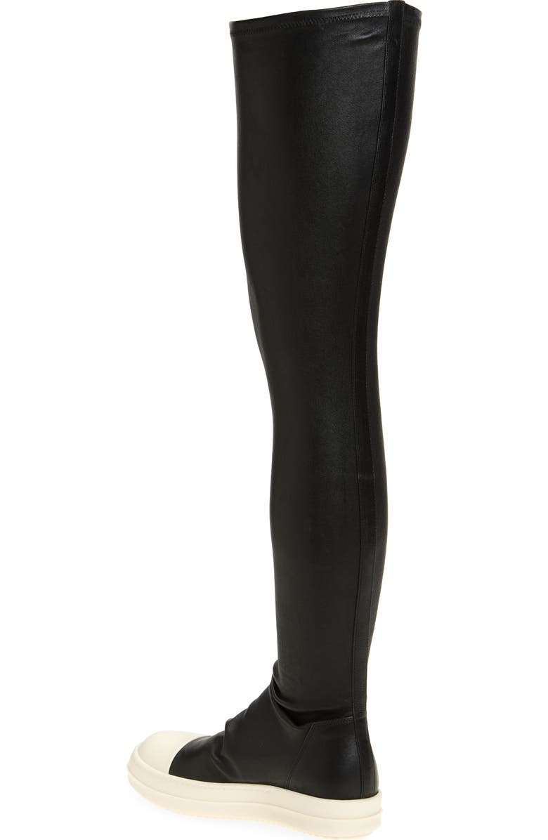 Rick Owens Stocking Sneaks Thigh High Sneaker, Alternate, color,