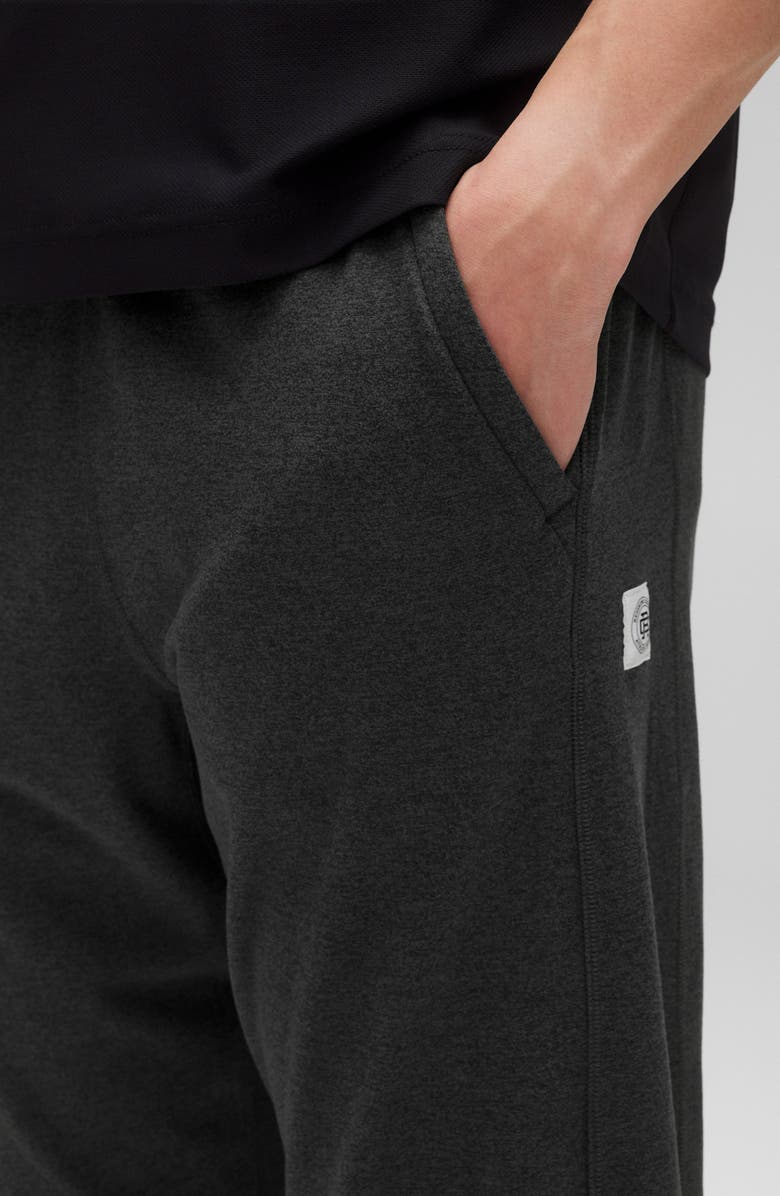 Reigning Champ Recovery Brushed Jersey Joggers, Alternate, color, Heather Black