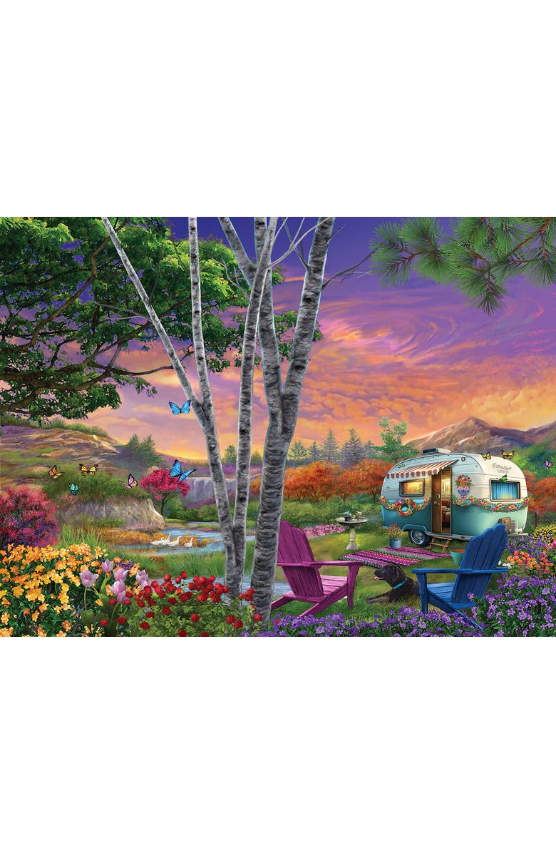 Sunsout Parked in Paradise 500 piece Jigsaw Puzzle for Adults, Alternate, color, Multicolor