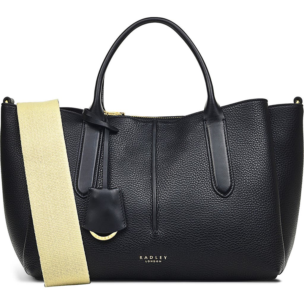 Radley Hillgate Place Leather Satchel In Black