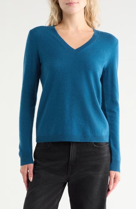 Cashmere V-Neck Sweater