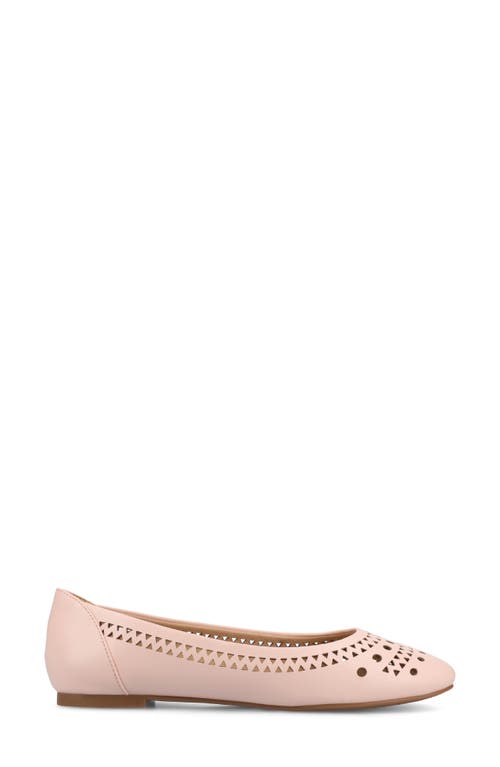 Shop Journee Collection Kamrah Ballet Flat In Pink