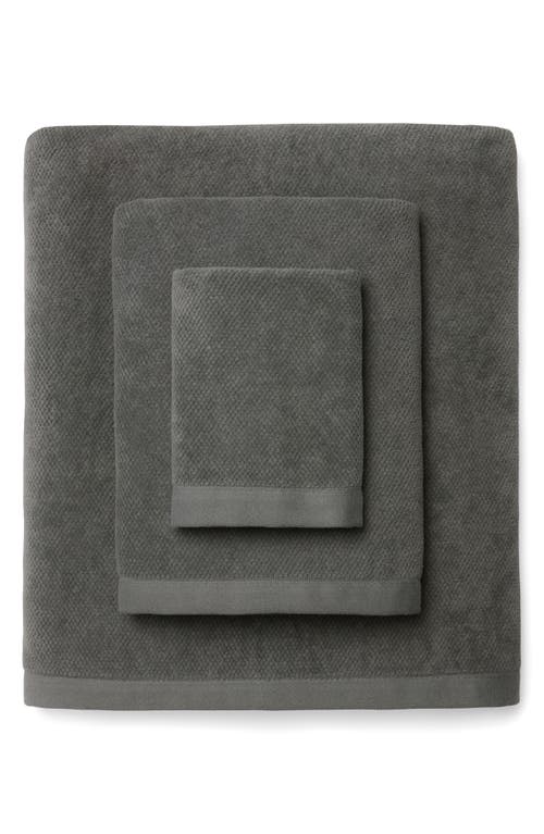 Sferra Canedo Nuovo Bath Sheet In Charcoal