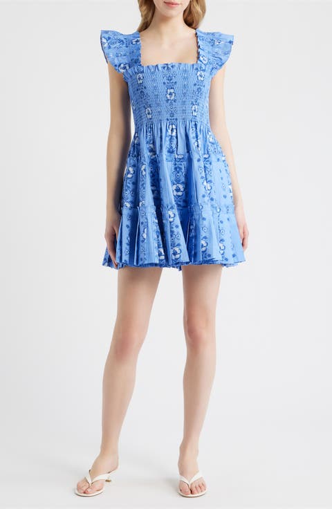 The Smocked Nap Minidress