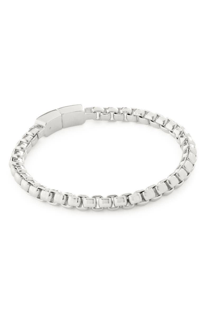 Monica Vinader Bold Box Chain Bracelet, Main, color, 