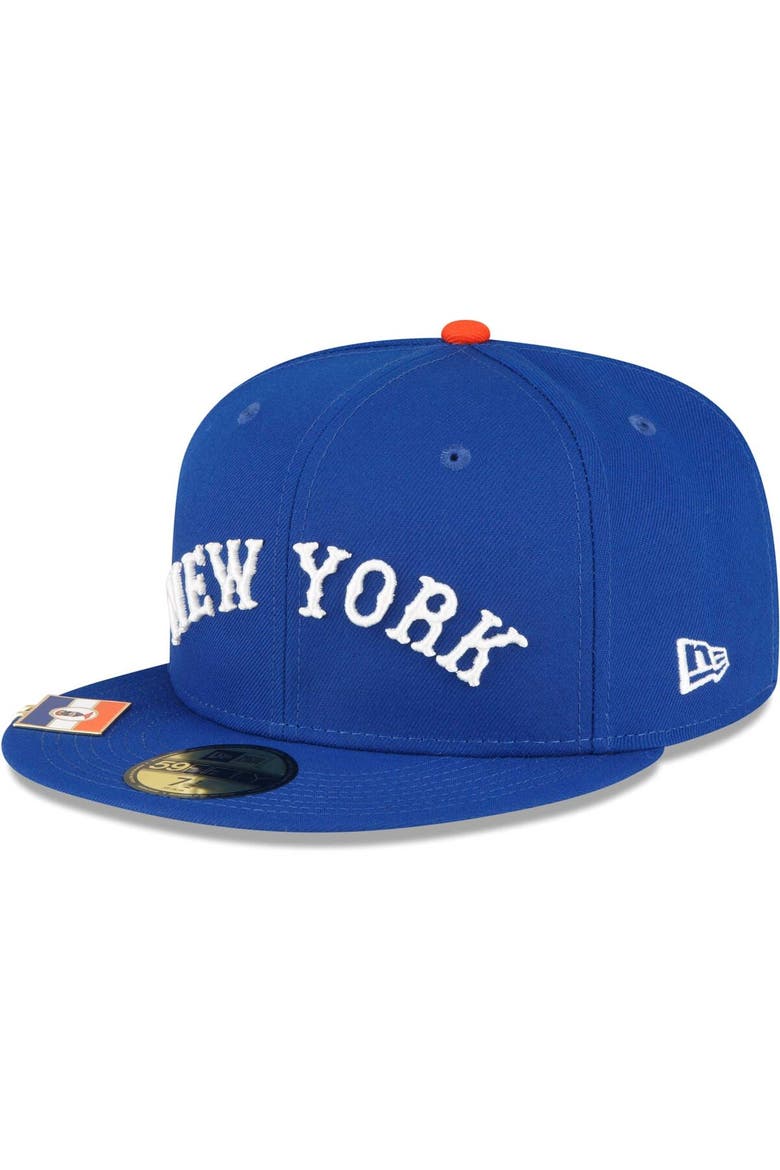 Men's New Era Royal New York Yankees City Flag 59FIFTY Fitted Hat, Alternate, color, Royal