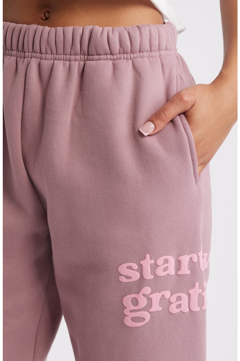 Start with Gratitude Sweatpants, Alternate, color, PINK