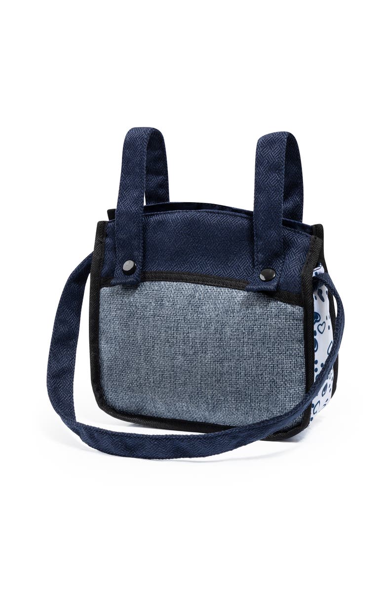 Bayer Design Pram Neo Vario Blue, Grey, White Fits Dolls Up to 20.5 Inch, Alternate, color, Blue