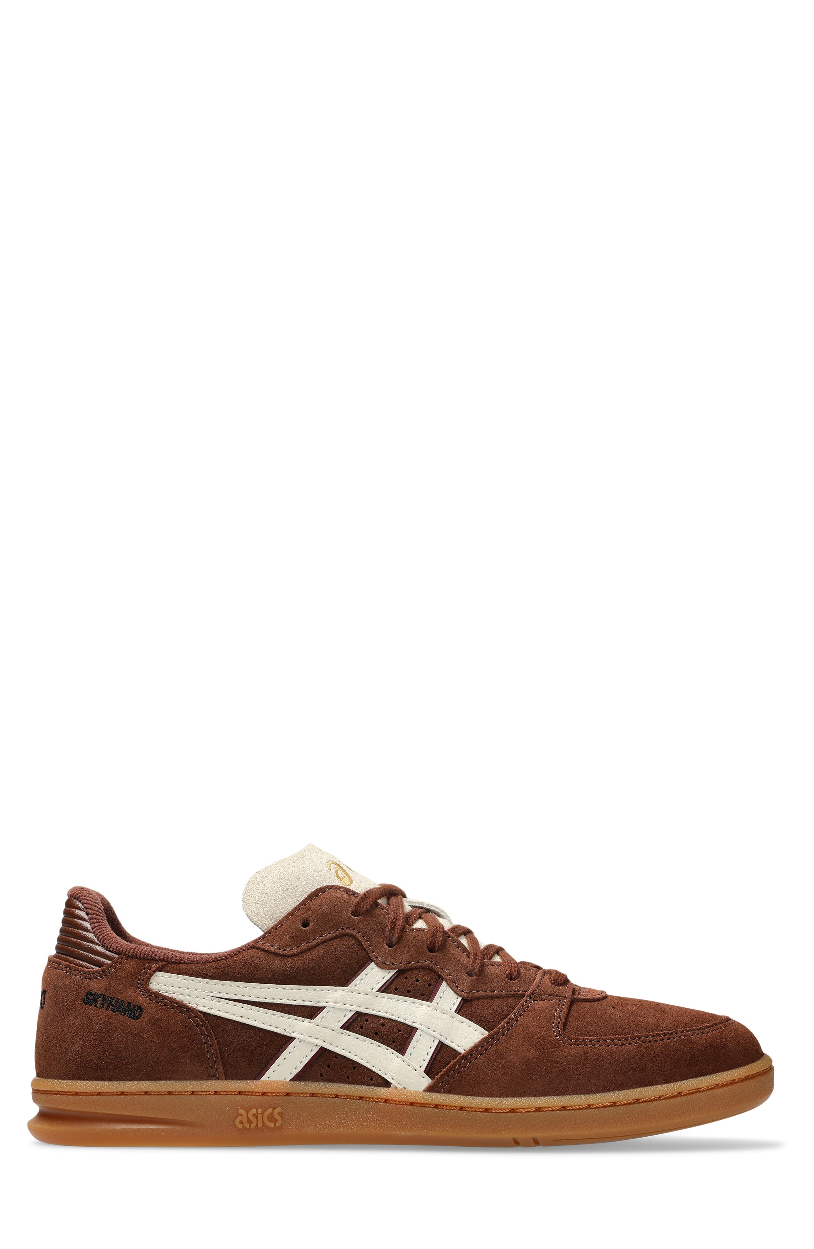 ASICS&lt;sup&gt;®&lt;/sup&gt; Gender Inclusive Skyhand OG Sneaker, Alternate, color, Reddish Brown/Oatmeal