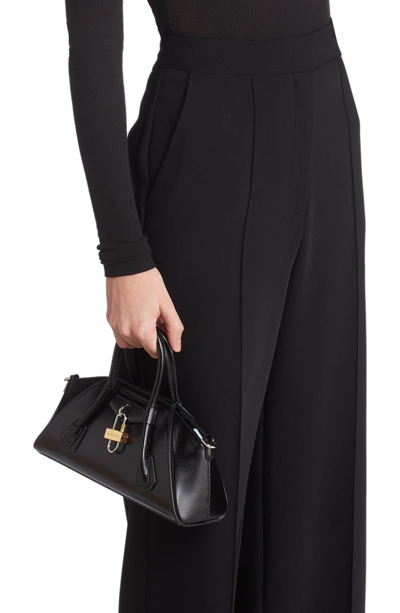 Givenchy Mini Antigona Stretch Handbag, Alternate, color,