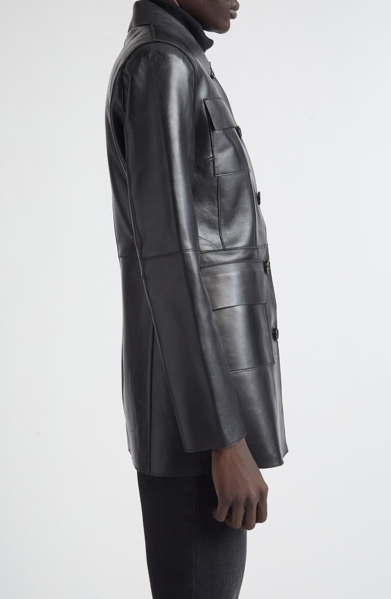 Stand Studio Kierra Leather Jacket, Alternate, color, Black