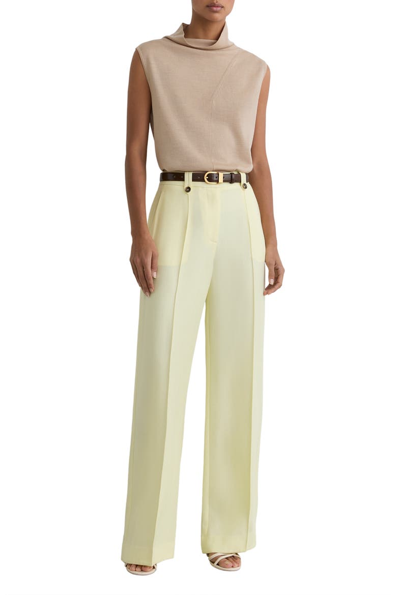 Honey Funnel Neck Knit Shell, Alternate, color, NEUTRAL