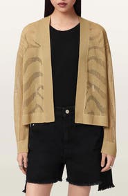 AllSaints Misha Crop Cardigan