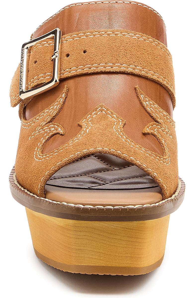 Kelsi Dagger Brooklyn Gerri Block Heel Platform Slide Sandal, Alternate, color, Cookie Dough