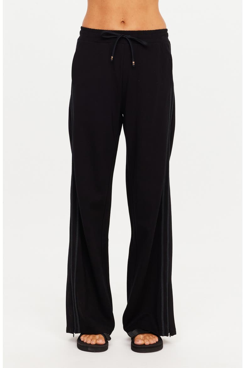 Roma Wide Leg Pants, Main, color, BLACK