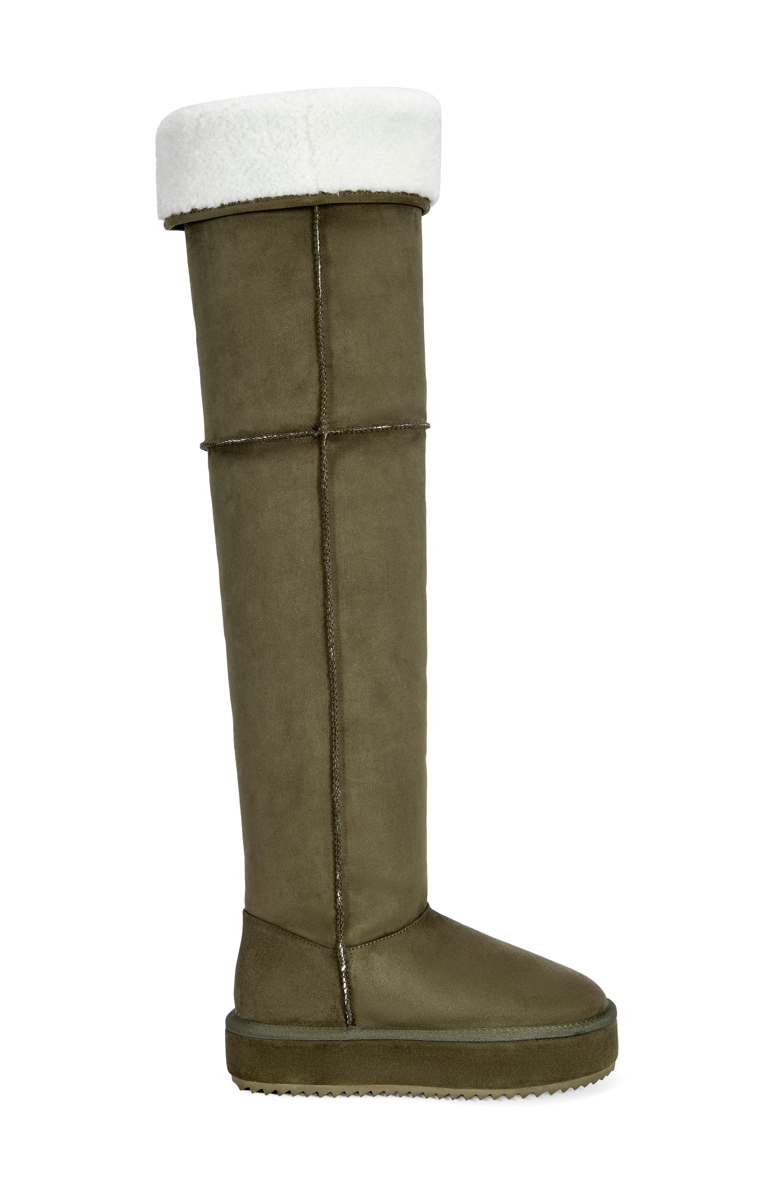 Marlow Over the Knee Boot, Alternate, color, OLIVE
