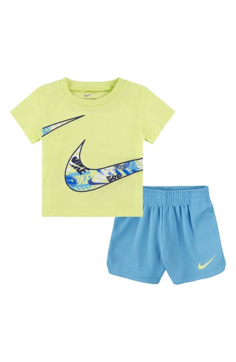 Wild Air 2-Piece Graphic T-Shirt & Shorts Set (Baby)