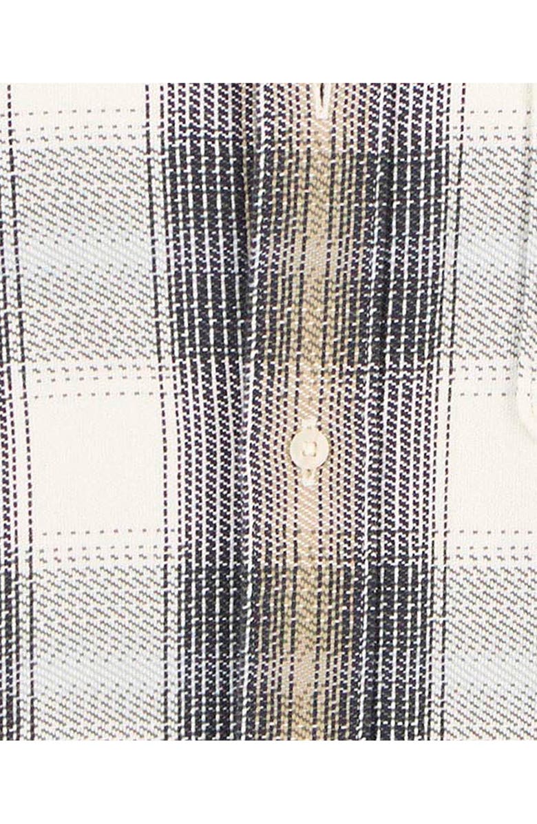 Barbour Hawthorn Plaid Brushed Cotton Button-Up Shirt, Alternate, color, Whisper White