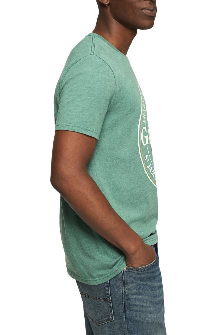 Guinness Graphic T-Shirt, Alternate, color, POSY GREEN