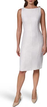 Donna Karan New York Tweed Sheeth Dress