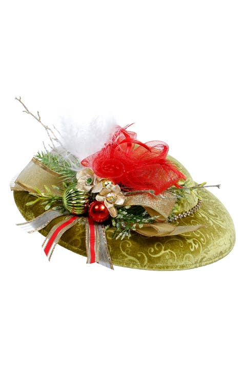 Hat Ornament, Green
