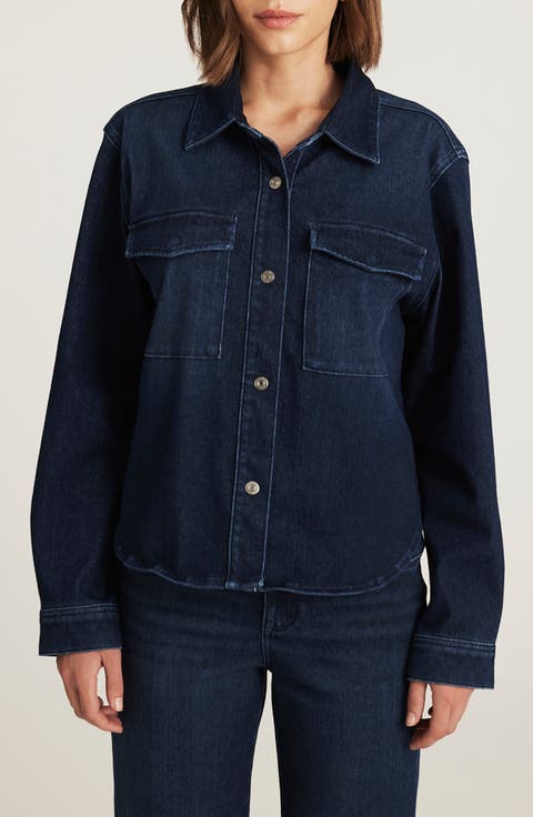 Tia Denim Shirt Jacket