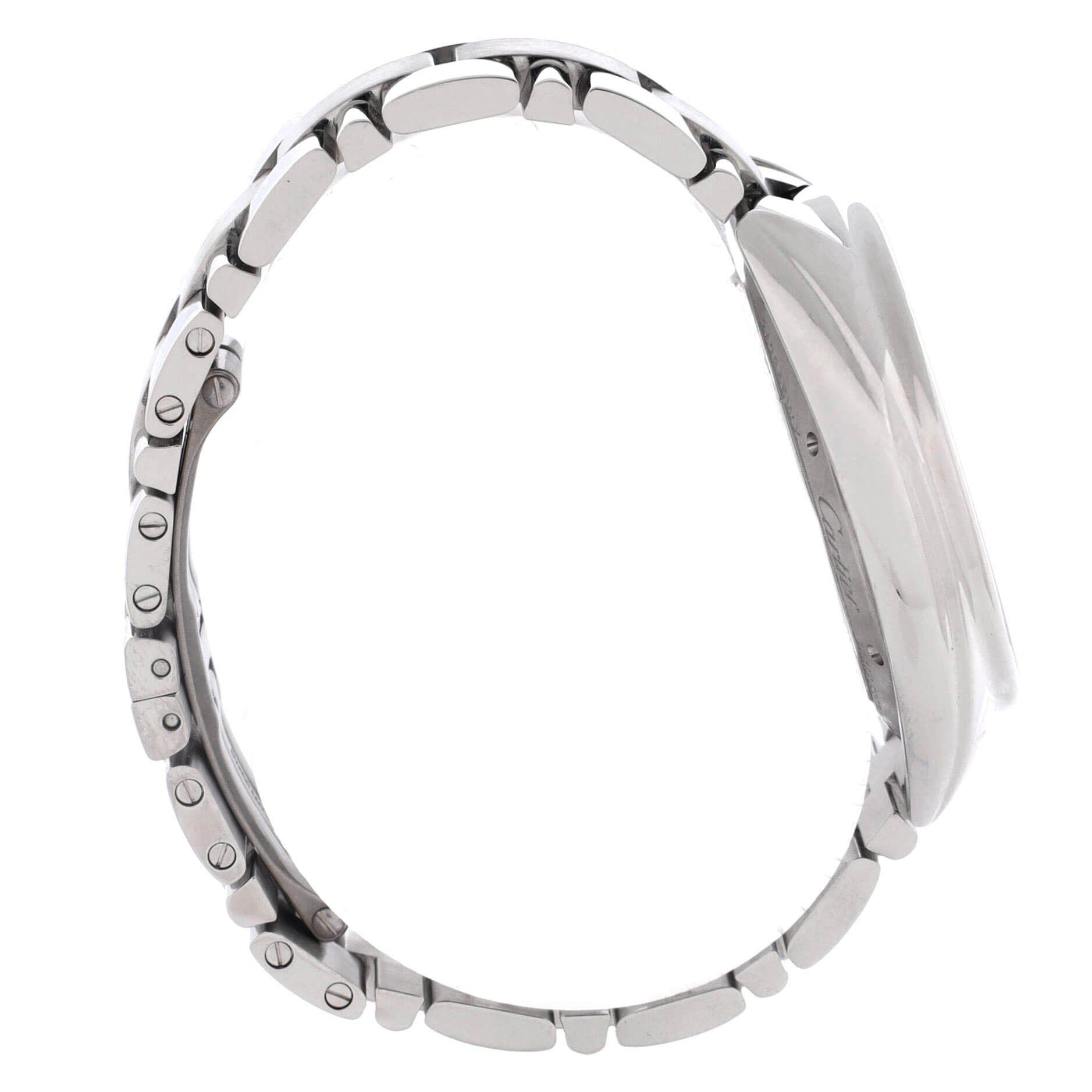 Cle de Cartier Automatic Watch Stainless Steel 35, Alternate, color, Metallic Silver