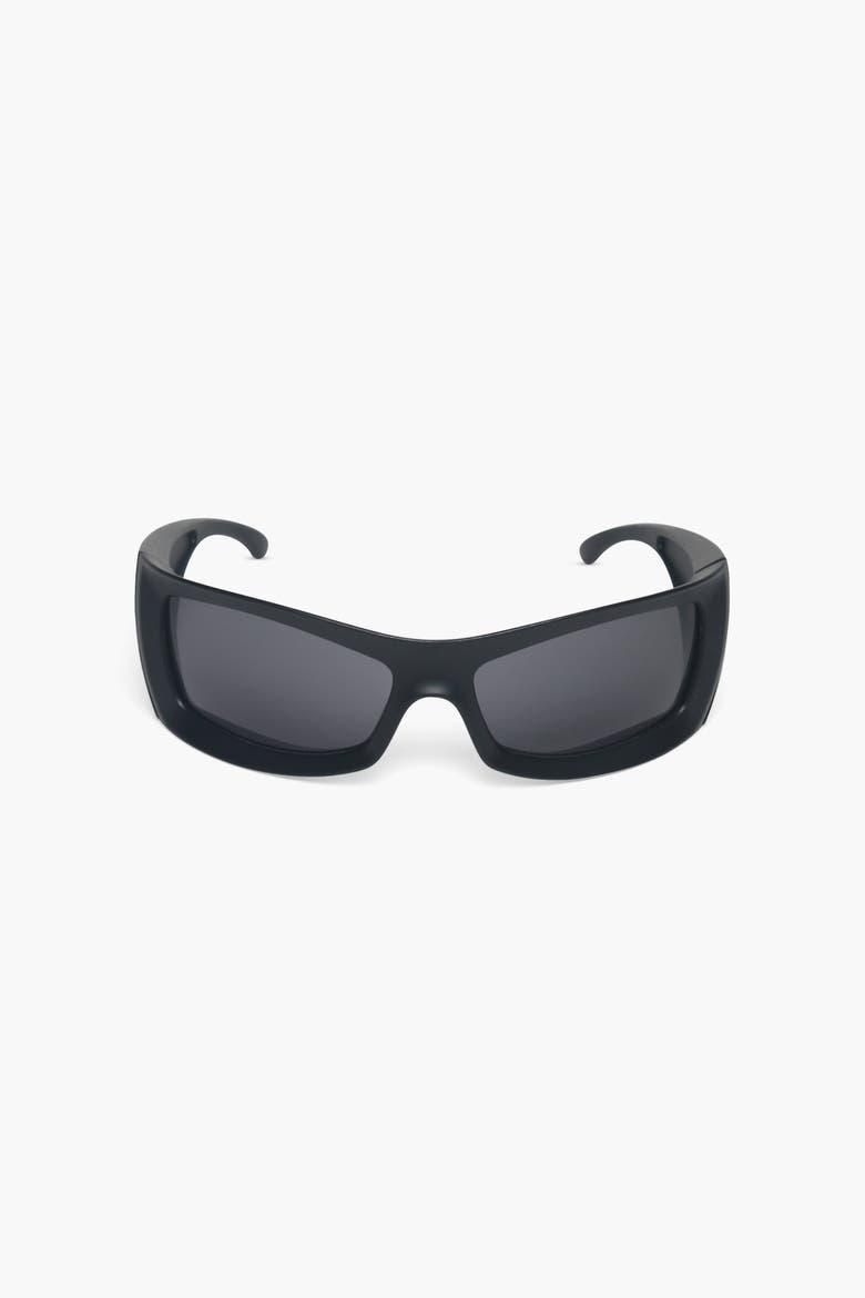 Broad Sunglasses, Main, color, Matte Black