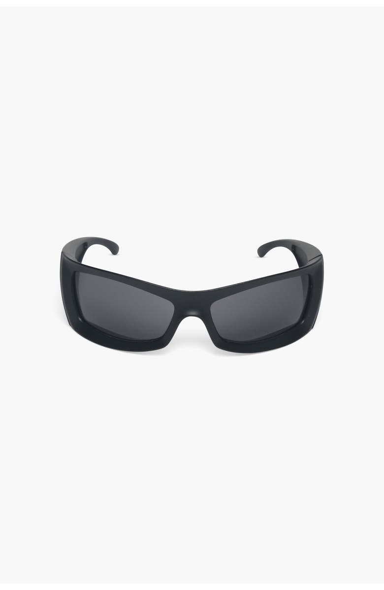 THE CELECT Broad Sunglasses, Main, color, Matte Black