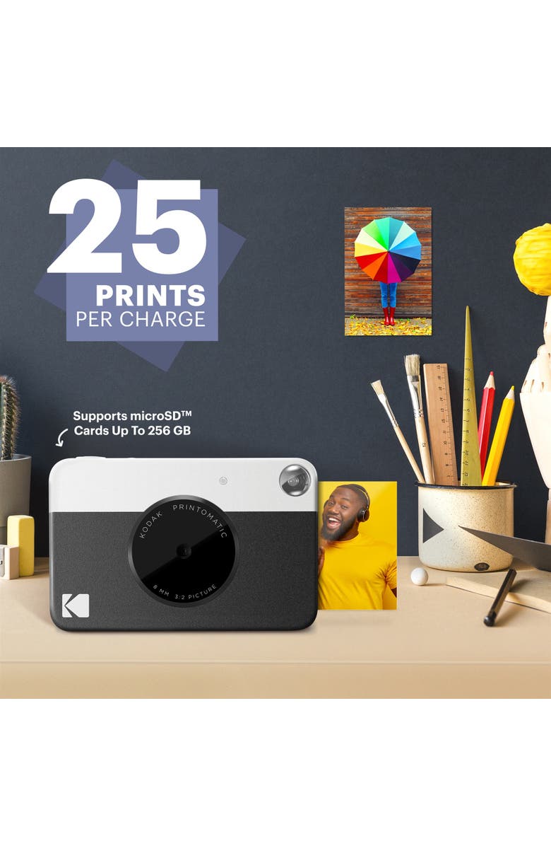 Kodak Instant Camera + 75 Photo Sheets, Alternate, color, Black