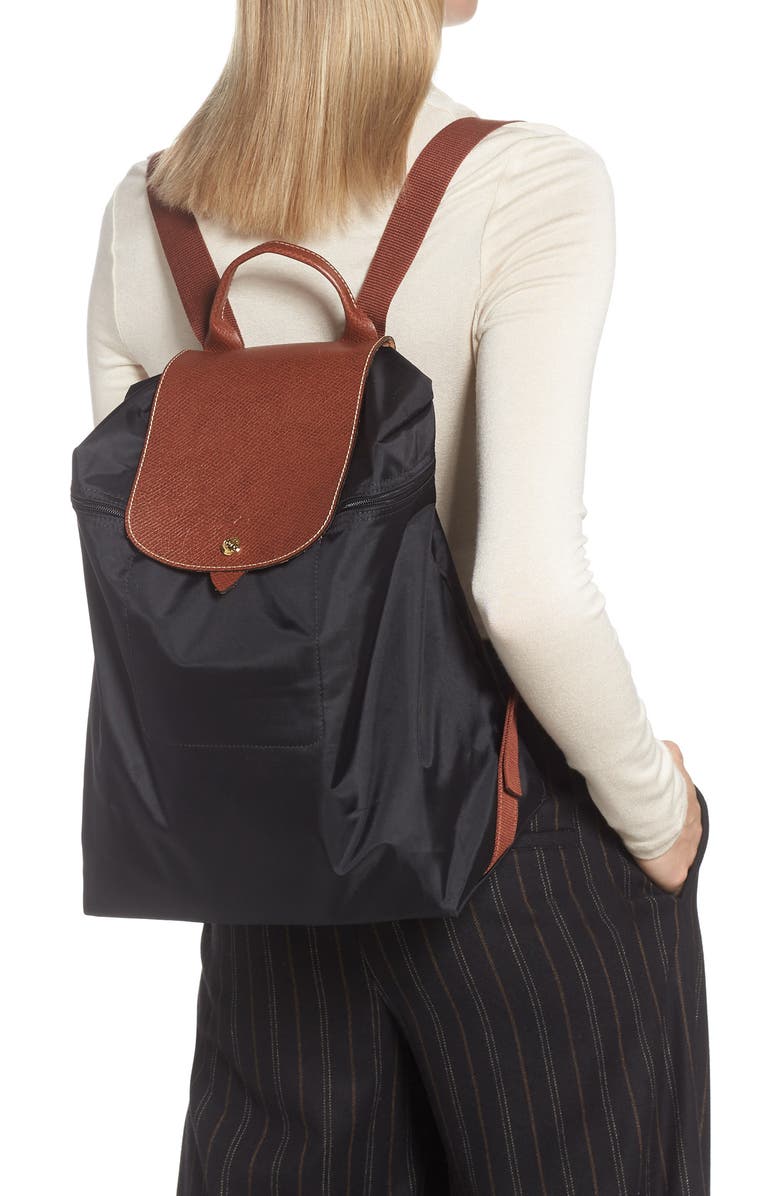 Longchamp Large Le Pliage Backpack, Alternate, color,