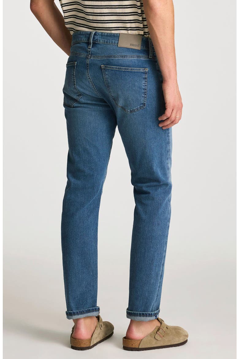 Marcus Slim Straight Leg Jeans, Alternate, color, MID VINTAGE SELVEDGE
