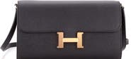 Pre-Owned Hermes Constance To Go Wallet Epsom