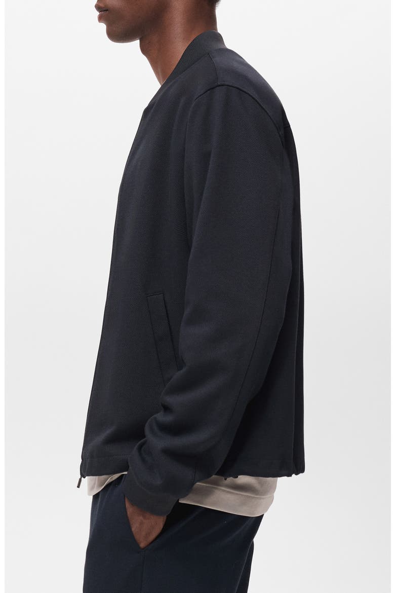 Thermoregulated Bomber Jacket, Alternate, color, NAVY