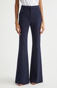 Veronica Beard Arden High Waist Flare Leg Pants