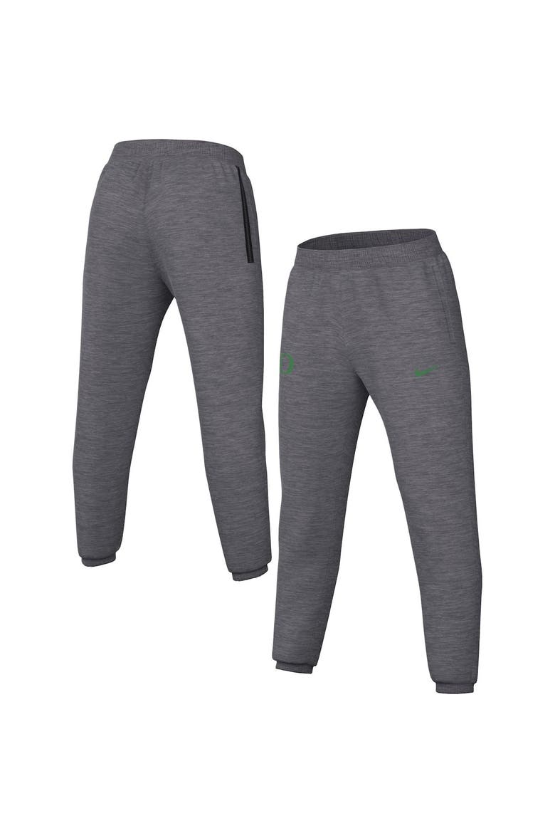 Men's Nike Heather Gray Oregon Ducks Team Logo Spotlight Performance Pants, Main, color, Heather Gray