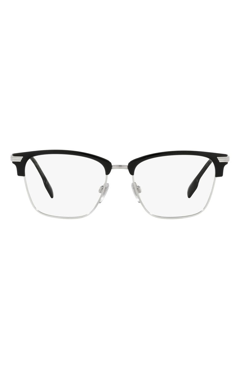 Burberry Pearce 53mm Square Optical Glasses, Main, color, 