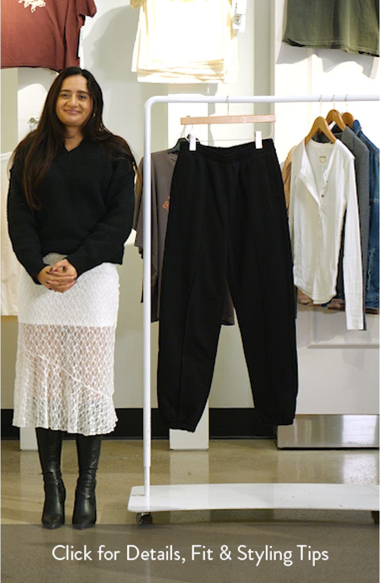 Pintuck Joggers, sales video thumbnail