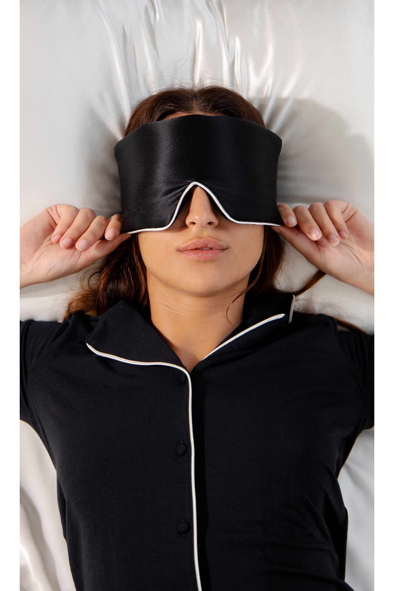 Pipe Dreams Sleep Masks, Alternate, color, Black Jade
