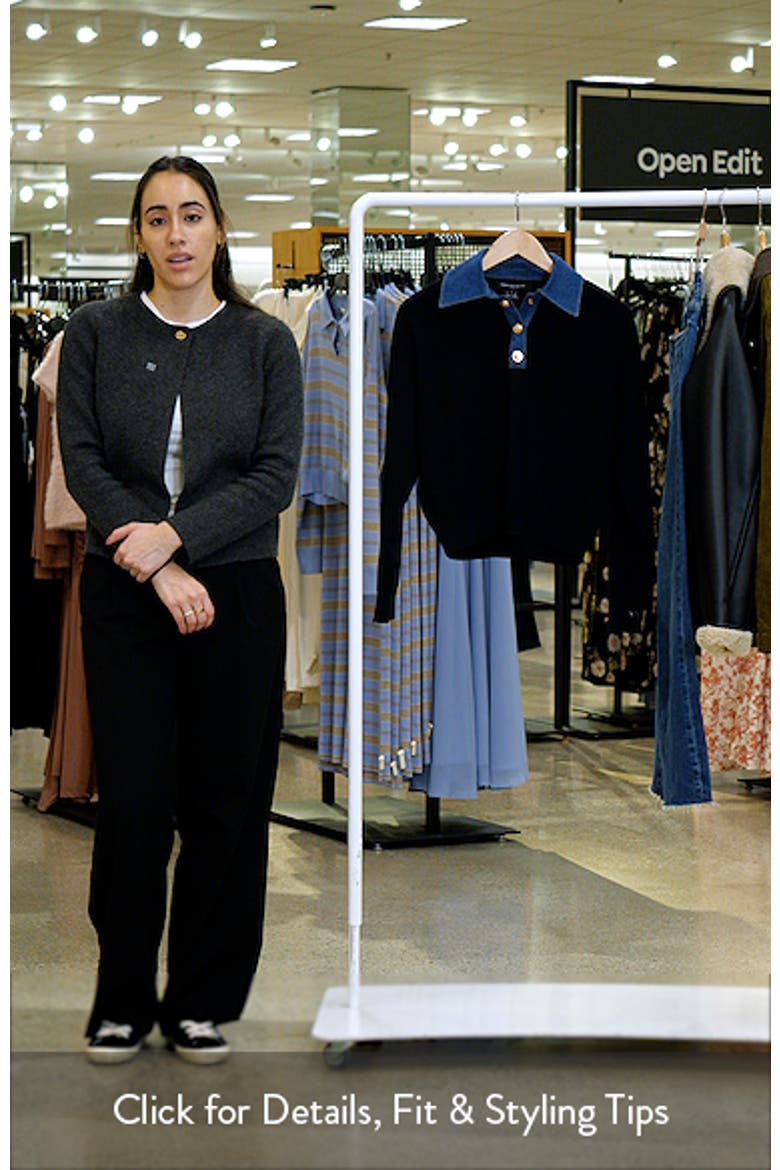 Denim Collar Sweater video