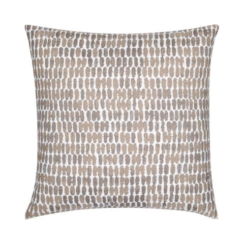 Thumbprint Indoor & Outdoor Woven Accent Pillow