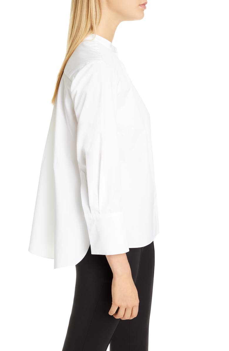 PARTOW Bell Poplin Blouse, Alternate, color,