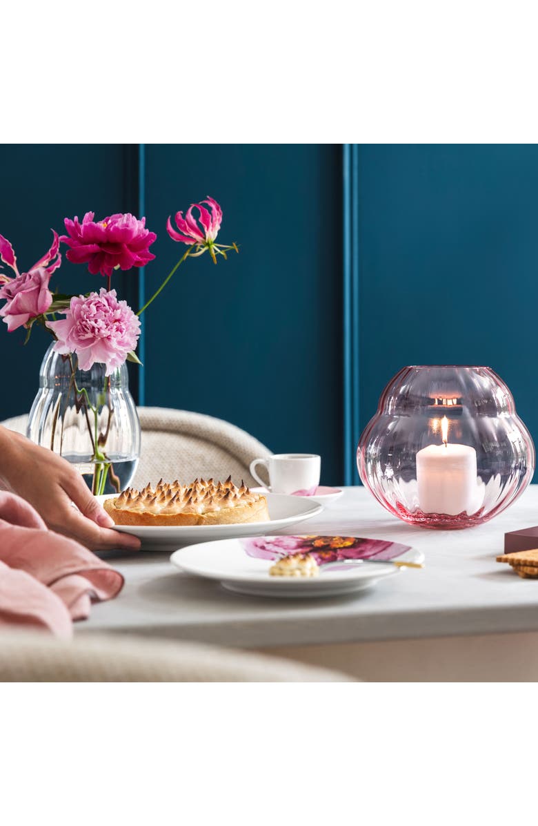 Villeroy & Boch Rose Garden Home Vase / Hurricane Lamp Rose, Alternate, color, Pink