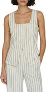 VERO MODA Miona Stripe Waistcoat