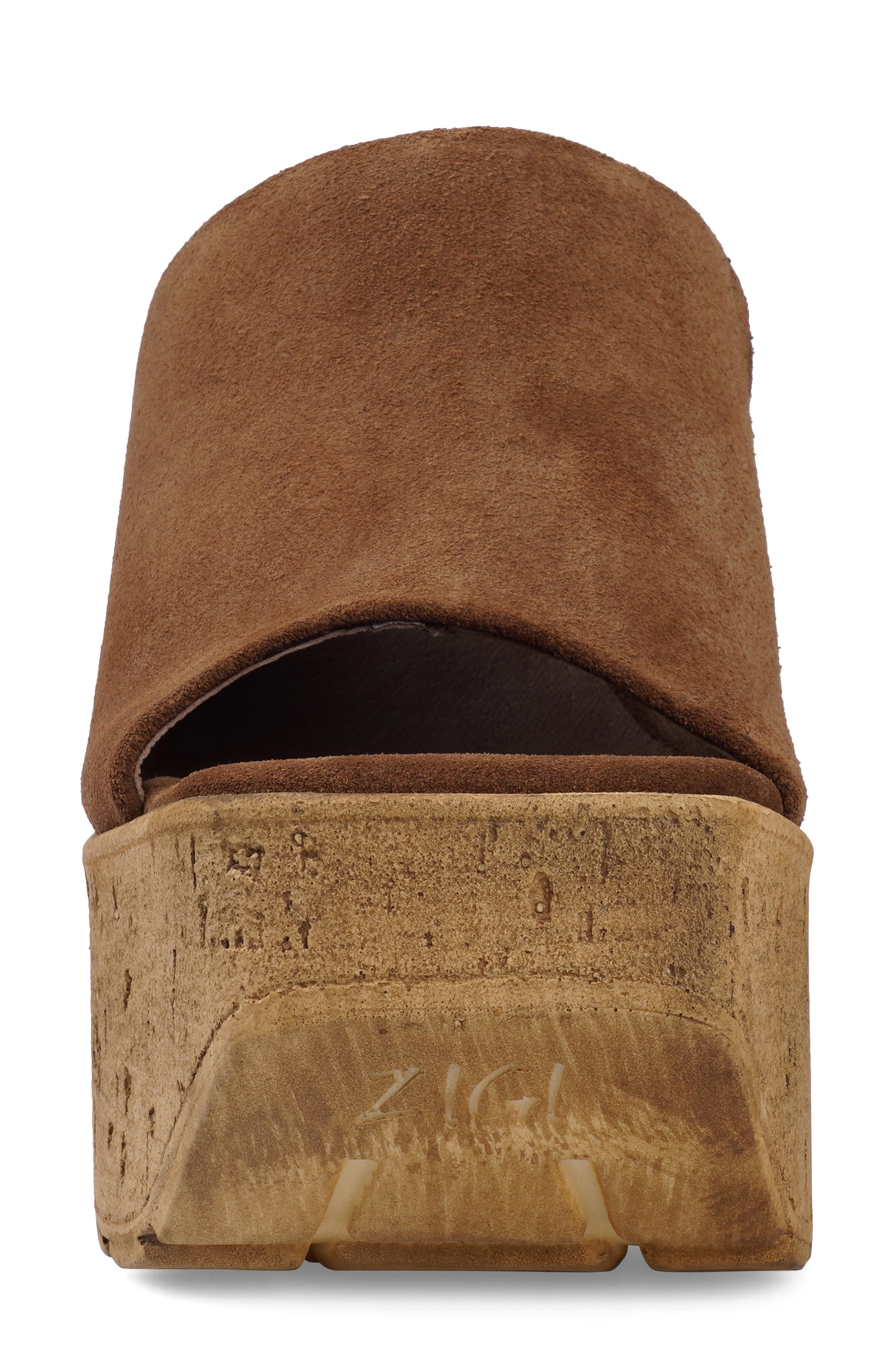 Zhamira Platform Wedge Sandal, Alternate, color, COGNAC SUEDE