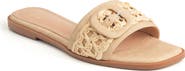 NEW YORK AND COMPANY Amber Woven Buckle Slide Sandal