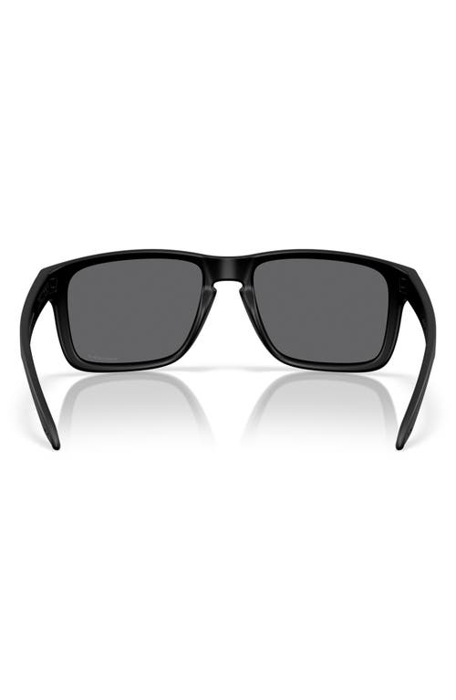 Oakley Prizm™ Grey Everyday 61mm Rectangular Sunglasses In Matte Black Prizm Black